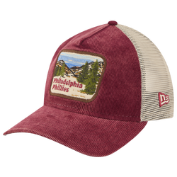 Men's - New Era Phillies Vintage Landscape Cap - Red/White