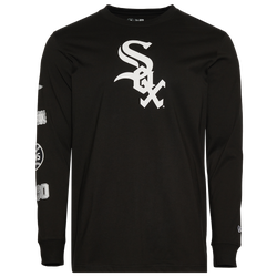 Men's - New Era Chicago White Sox Custom L/S T-Shirt - Multi/Black