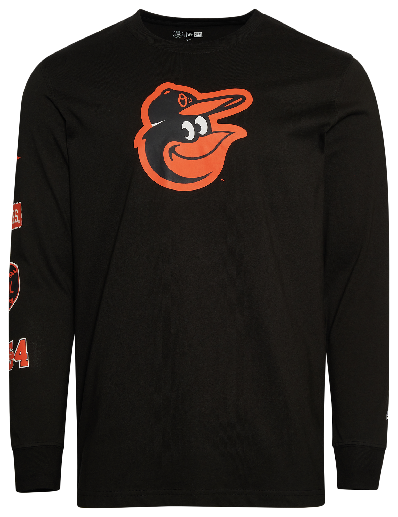 New Era Baltimore Orioles Custom L/S T-Shirt | Foot Locker