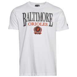 Men's - New Era Baltimore Orioles Custom S/S T-Shirt - White/Multi