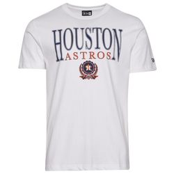Men's - New Era Houston Astros Custom S/S T-Shirt - Multi/White