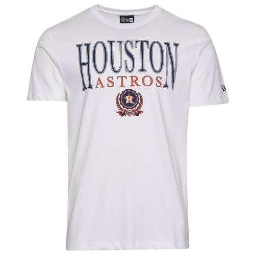 MENS - New Era Houston Astros Custom S/S T-Shirt - Multi/White
