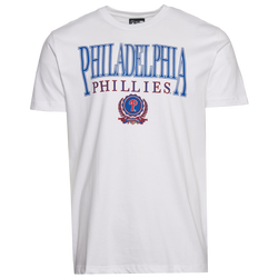 Men's - New Era Phillies Custom S/S T-Shirt - White/Multi