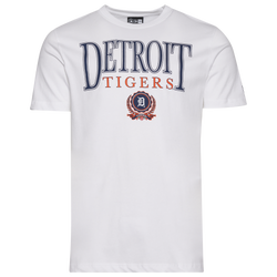 Men's - New Era Detroit Tigers Custom S/S T-Shirt - White/Multi