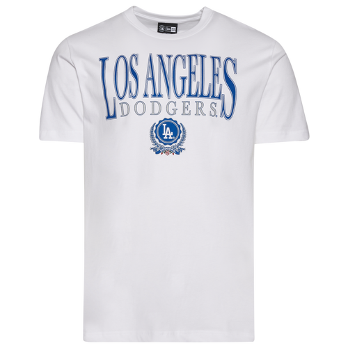 MENS - New Era Los Angeles Dodgers Custom S/S T-Shirt - Multi/White