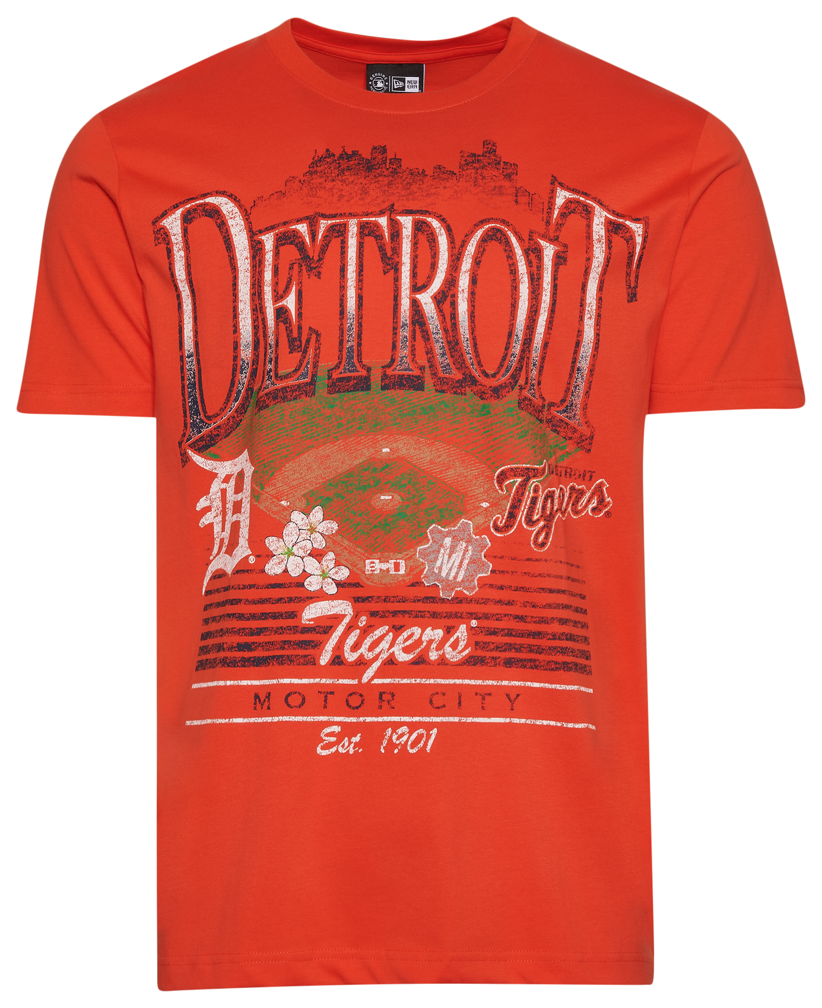 New Era Detroit Tigers Custom S/S T-Shirt | Foot Locker