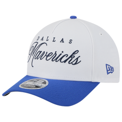 Adult - New Era Mavericks 9Forty AF 25 NBA Draft Cap - White/Blue
