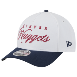 Adult - New Era Nuggets 9Forty AF 25 NBA Draft Cap - White/Blue
