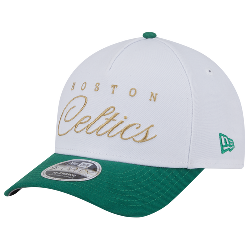 ADULT - New Era Celtics 9Forty AF 25 NBA Draft Cap - White/Green