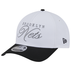 Adult - New Era Nets 9Forty AF 25 NBA Draft Cap - White/Black