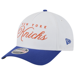 Adult - New Era Knicks 9Forty AF 25 NBA Draft Cap - White/Blue