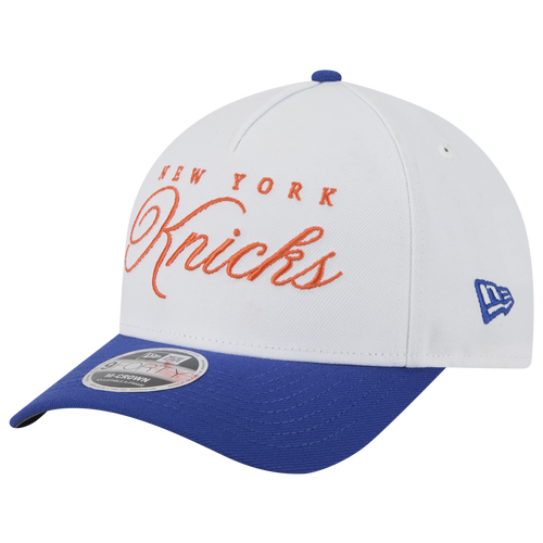 - New Era Knicks 9Forty AF 25 NBA Draft Cap - White/Blue