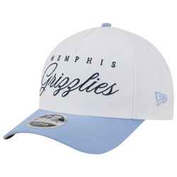Adult - New Era Grizzlies 9Forty AF 25 NBA Draft Cap - White/Blue