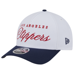Adult - New Era Clippers 9Forty AF 25 NBA Draft Cap - White/Navy