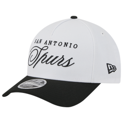 Adult - New Era Spurs 9Forty AF 25 NBA Draft Cap - White/Black