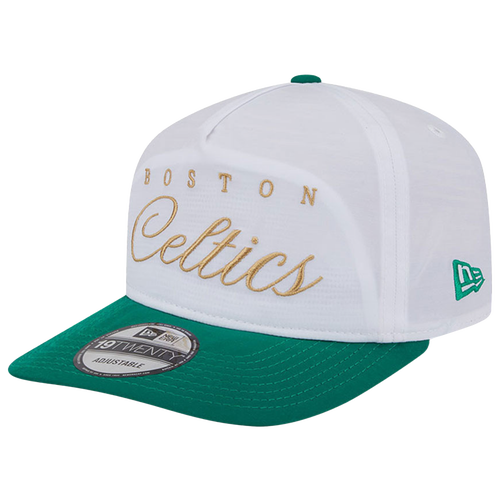 MENS - New Era Boston Celtics NBA 25 Draft Golfer Cap - White/Green