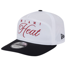 Men's - New Era Miami Heat NBA 25 Draft Golfer Cap - White/Black