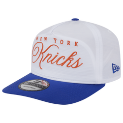 Men's - New Era New York Knicks NBA 25 Draft Golfer Cap - White/Blue