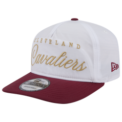 Men's - New Era Cavaliers NBA 25 Draft Golfer Cap - White/Maroon