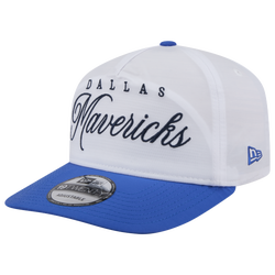 Men's - New Era Dallas Mavericks NBA 25 Draft Golfer Cap - White/Blue