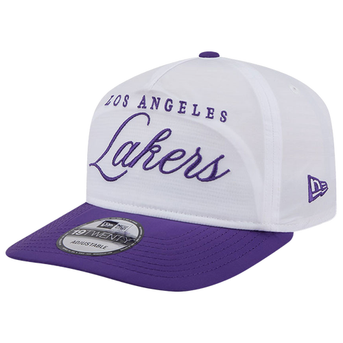 MENS - New Era LA Lakers NBA 25 Draft Golfer Cap - White/Purple