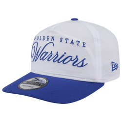 Men's - New Era GS Warriors NBA 25 Draft Golfer Cap - Blue/White