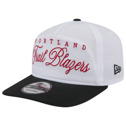 Men's - New Era Trail Blazers NBA 25 Draft Golfer Cap - White/Black