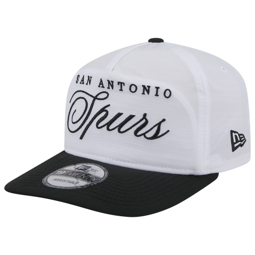 MENS - New Era SA Spurs NBA 25 Draft Golfer Cap - White/Black
