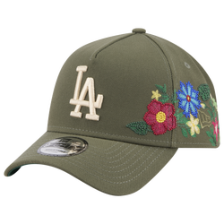 Adult - New Era Dodgers 9Forty A-Frame Floral Cap - Olive/Olive