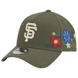 Adult - New Era Giants 9Forty A-Frame Floral Cap - Olive/Olive
