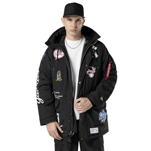  - New Era Yankees Alpha Parka - Black/White