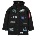 New Era Eagles Alpha Parka - New Era Black/White