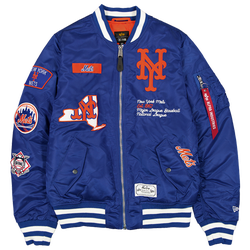 Men's - New Era Mets Alpha Jacket - Royal/White