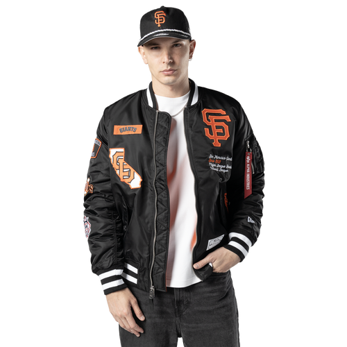  - New Era Giants Alpha Jacket - Black/White