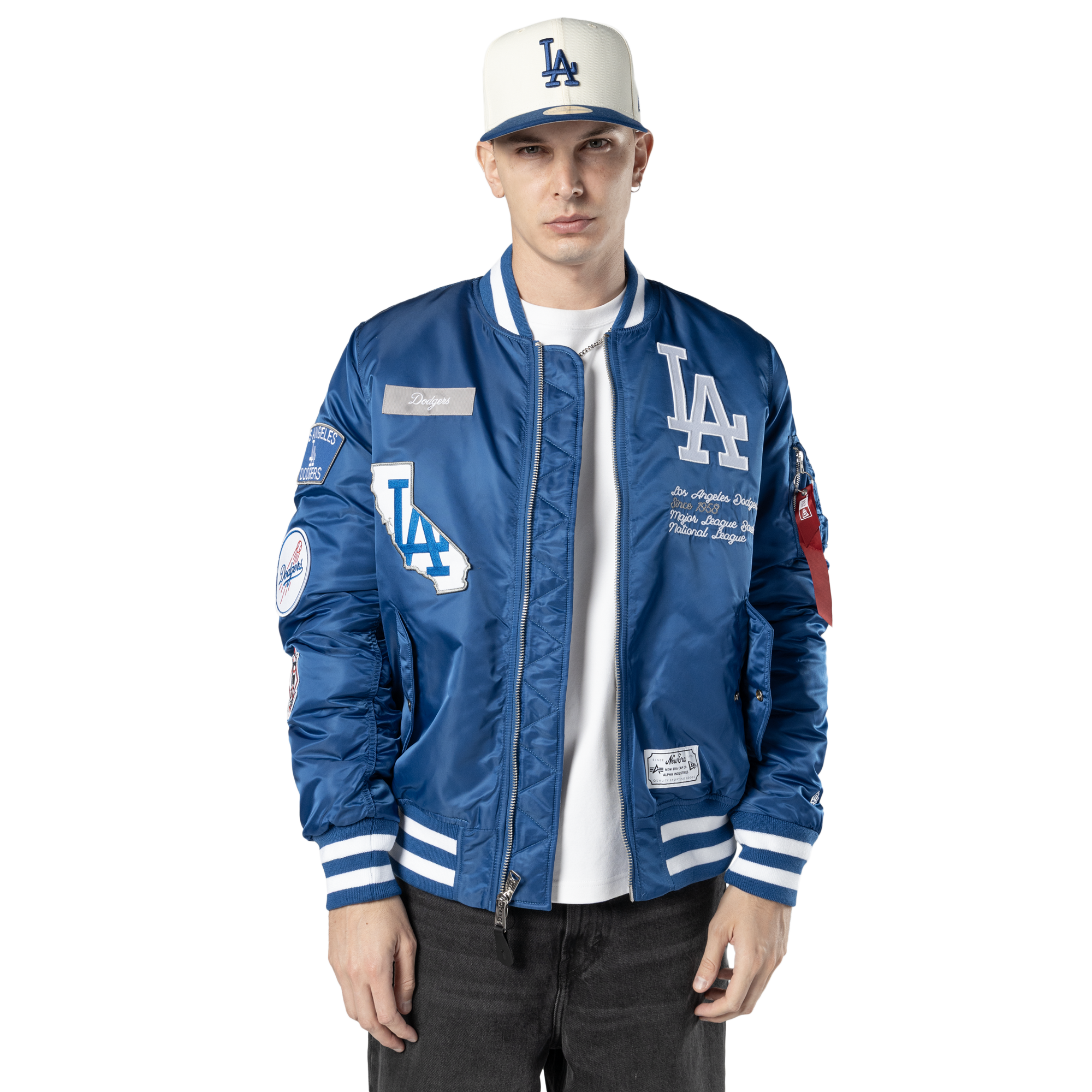 New Era Dodgers Alpha Jacket | Foot Locker