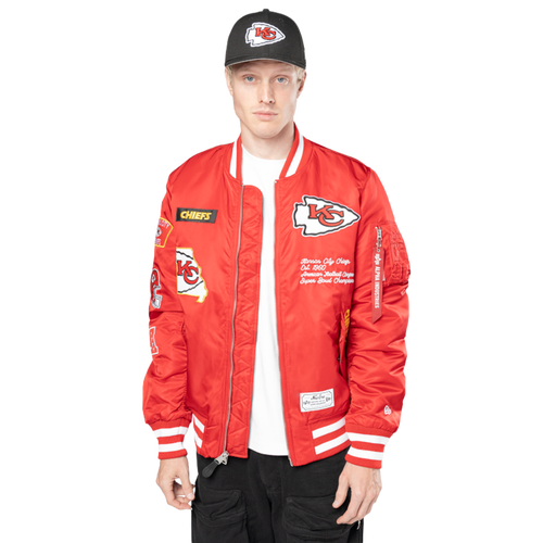  - New Era Chiefs Alpha Jacket - Scarlet/White