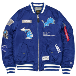 Men's - New Era Lions Alpha Jacket - Royal/White