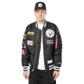 New Era Steelers Alpha Jacket - New Era Black/White