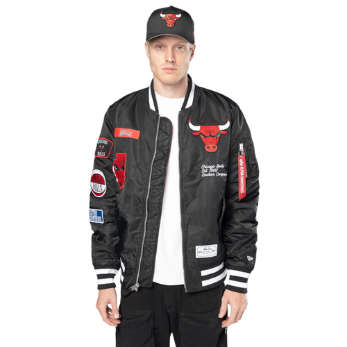  - New Era Bulls Alpha Jacket - Black/White