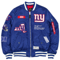 New Era Giants Alpha Jacket - New Era Royal/White