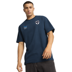 Men's - PUMA Kidsuper Mty Graphic Tee - Deep Navy/Puma White