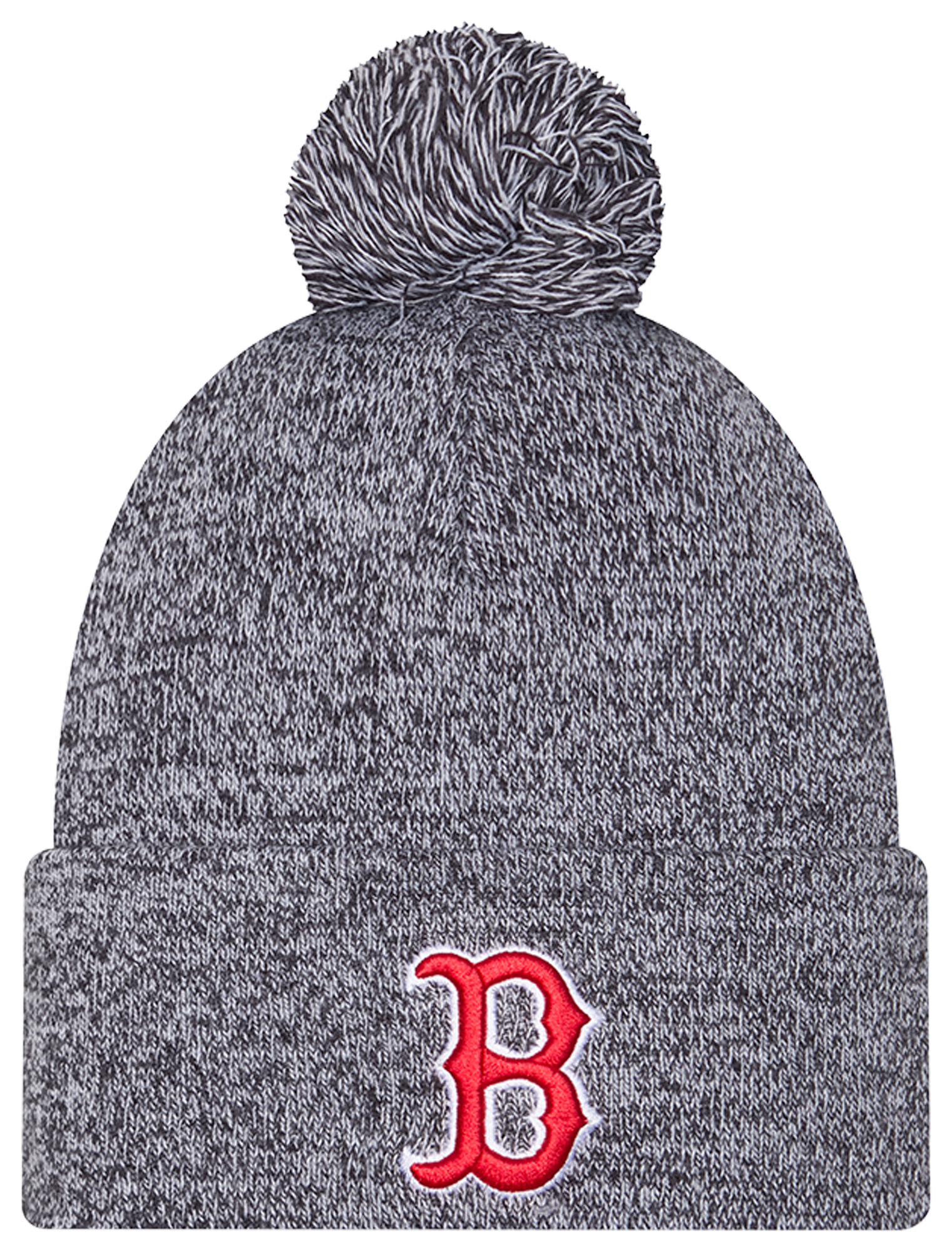 New Era Red Sox Marl Pom Knit - Adult