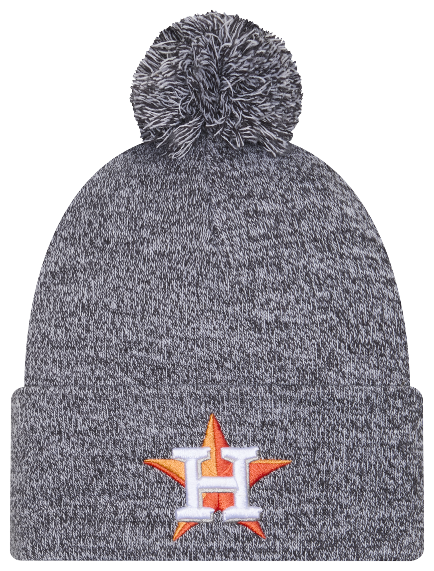 New Era Astros Marl Pom Knit - Adult
