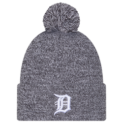 Adult - New Era Tigers Marl Pom Knit - Navy