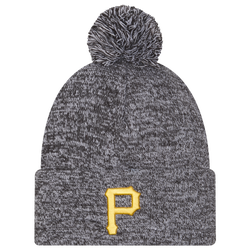 Adult - New Era Pirates Marl Pom Knit - Black
