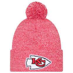 Adult - New Era Chiefs Marl Pom Knit - Red