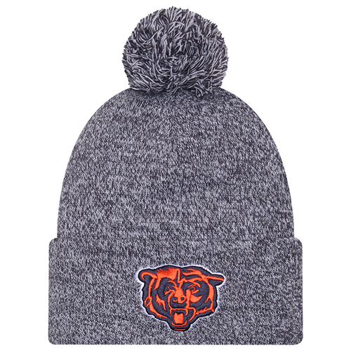 New Era Chicago Bears  Bears Marl Pom Knit In Gray