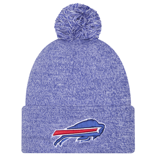 New Era Buffalo Bills  Bills Marl Pom Knit In Blue