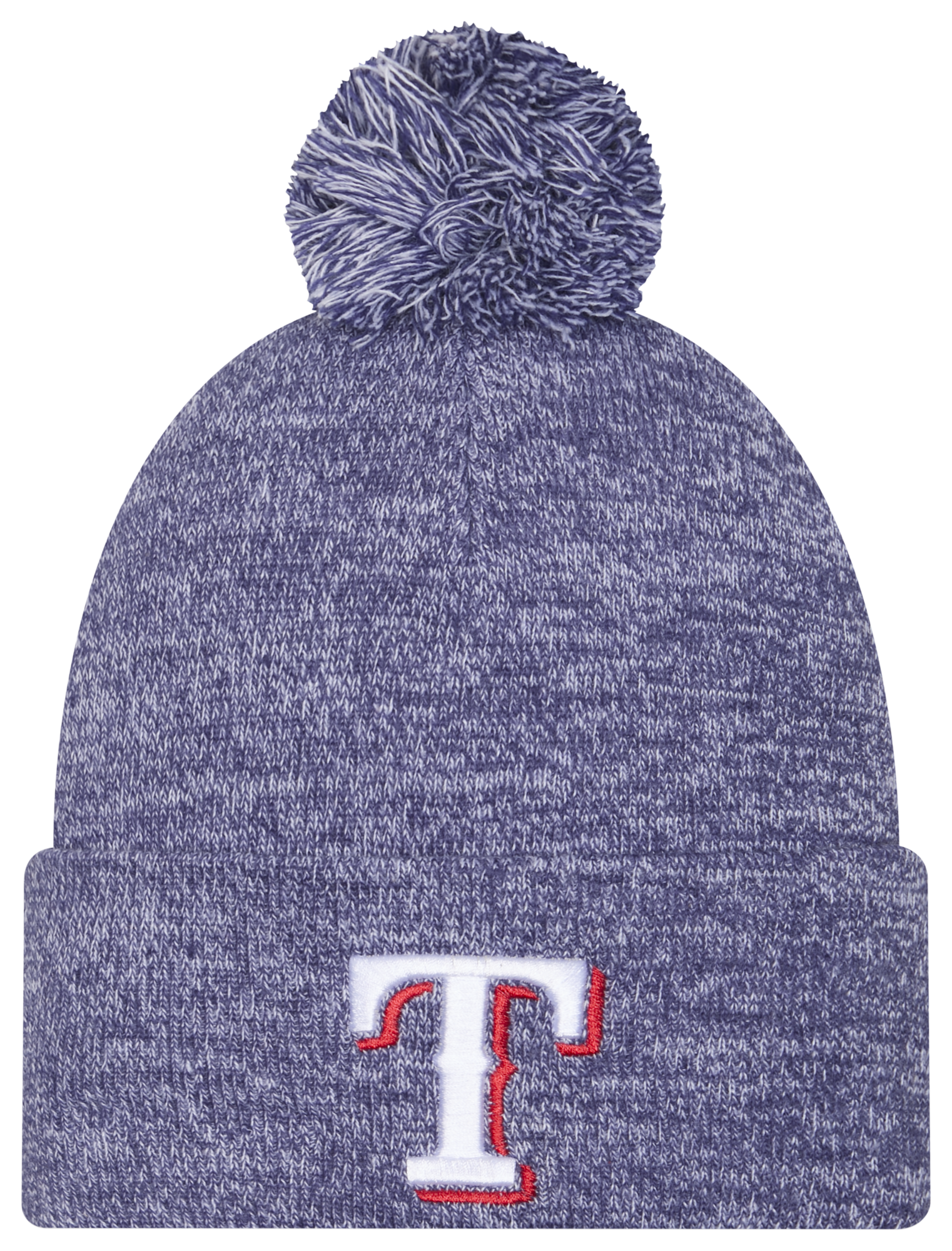 New Era Rangers Marl Pom Knit - Adult