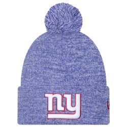Adult - New Era Giants Marl Pom Knit - Blue